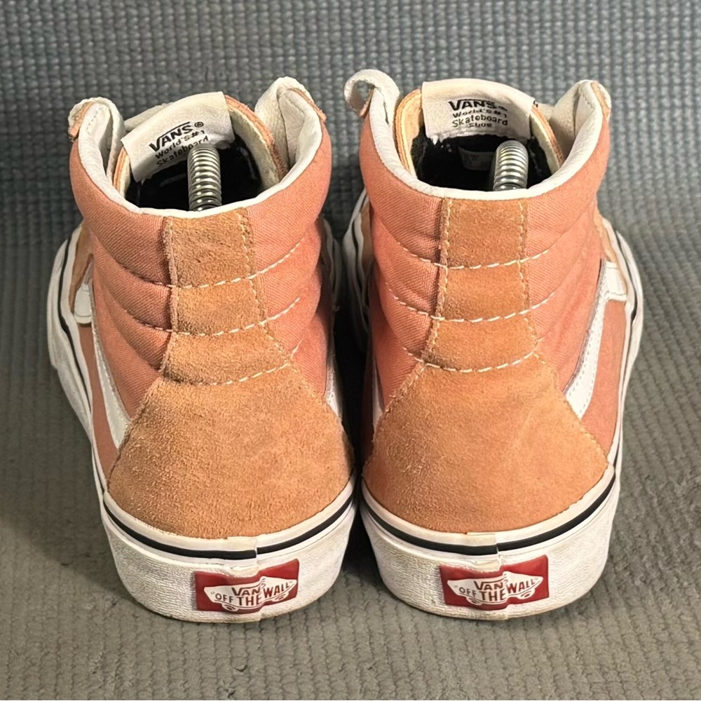 Vans Old Skool Sk8-Hi 'Mahogany‎ Rose' Sneakers Women’s Size 8 - Picture 7 of 9
